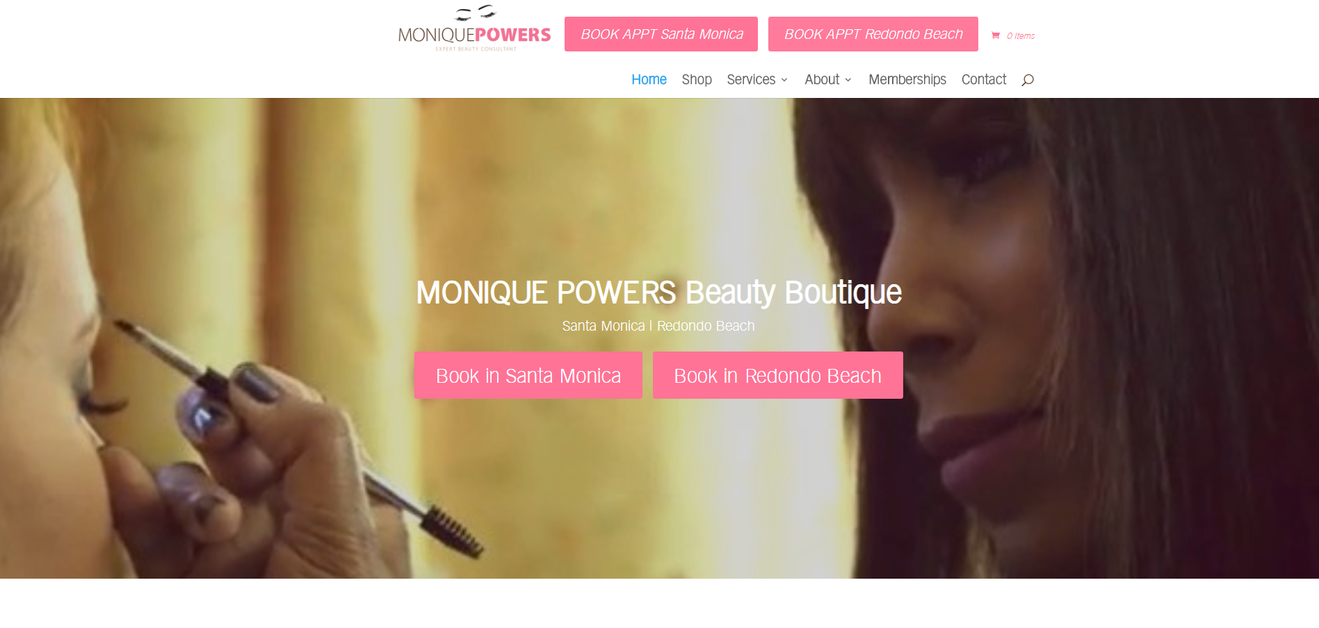 Monique Powers, International Makeup Artist and Eyebrow Specialist Launches New E-Commerce Website