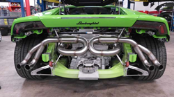 Famous Autosports Lamborghini Huracan Mandrel Exhaust System